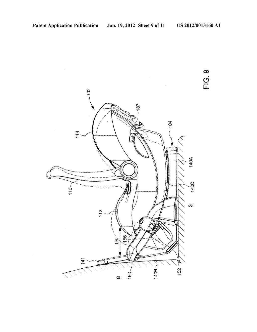 Child Safety Seat Assembly - diagram, schematic, and image 10