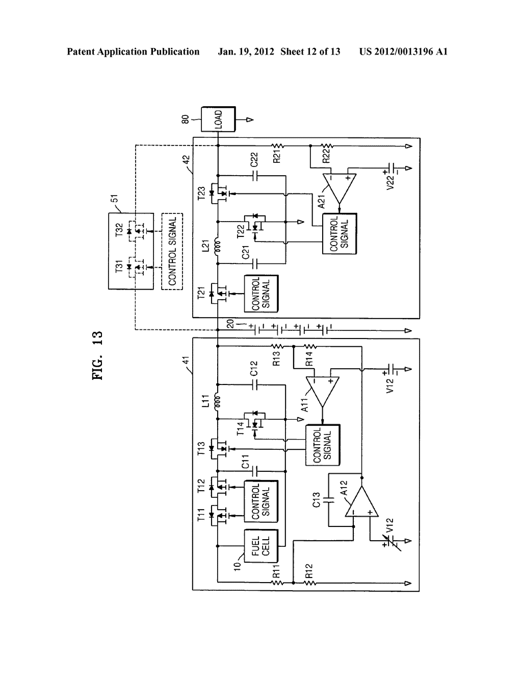 Fuel cell system and power managing method of the same - diagram, schematic, and image 13