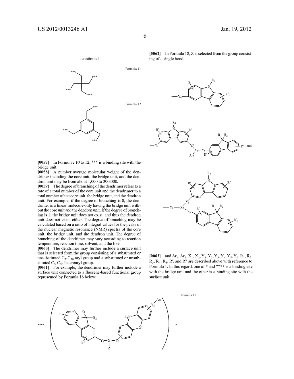 DENDRIMER AND ORGANIC LIGHT-EMITTING DEVICE USING THE SAME - diagram, schematic, and image 08