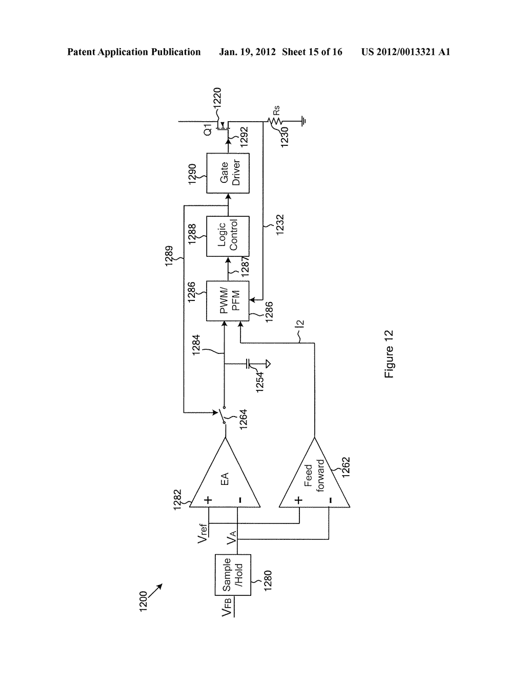 SYSTEMS AND METHODS OF PRIMARY-SIDE SENSING AND REGULATION FOR FLYBACK     POWER CONVERTER WITH HIGH STABILITY - diagram, schematic, and image 16