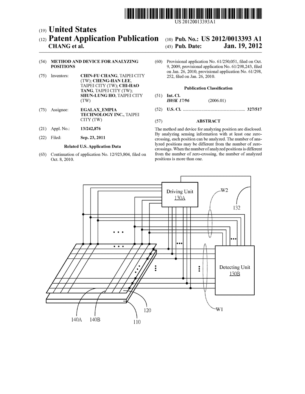 METHOD AND DEVICE FOR ANALYZING POSITIONS - diagram, schematic, and image 01