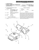 LOCK MECHANISM FOR AN ALARM SECURITY DEVICE diagram and image