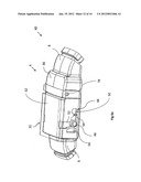 LOCK MECHANISM FOR AN ALARM SECURITY DEVICE diagram and image