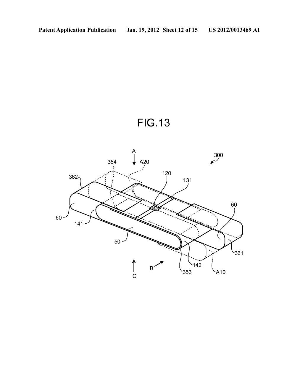 ANTENNA SHEET, TAG, AND METHOD OF MANUFACTURING TAG - diagram, schematic, and image 13