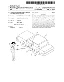 Antenna device for vehicle remote control locking system diagram and image