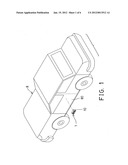 Antenna device for vehicle remote control locking system diagram and image