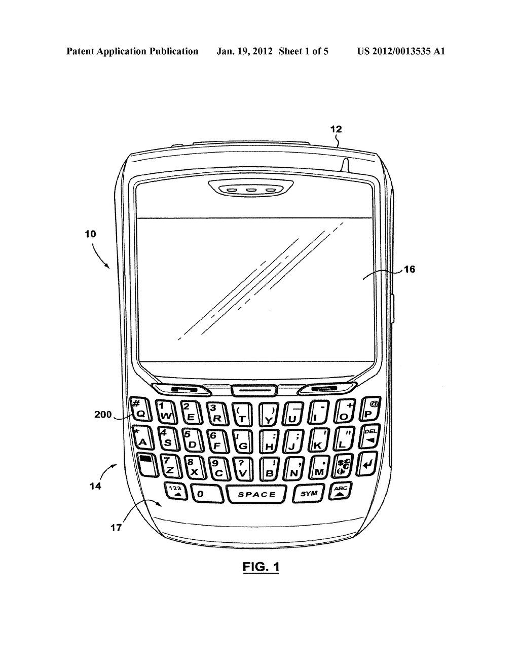 Keyboard for Hand-Held Devices - diagram, schematic, and image 02