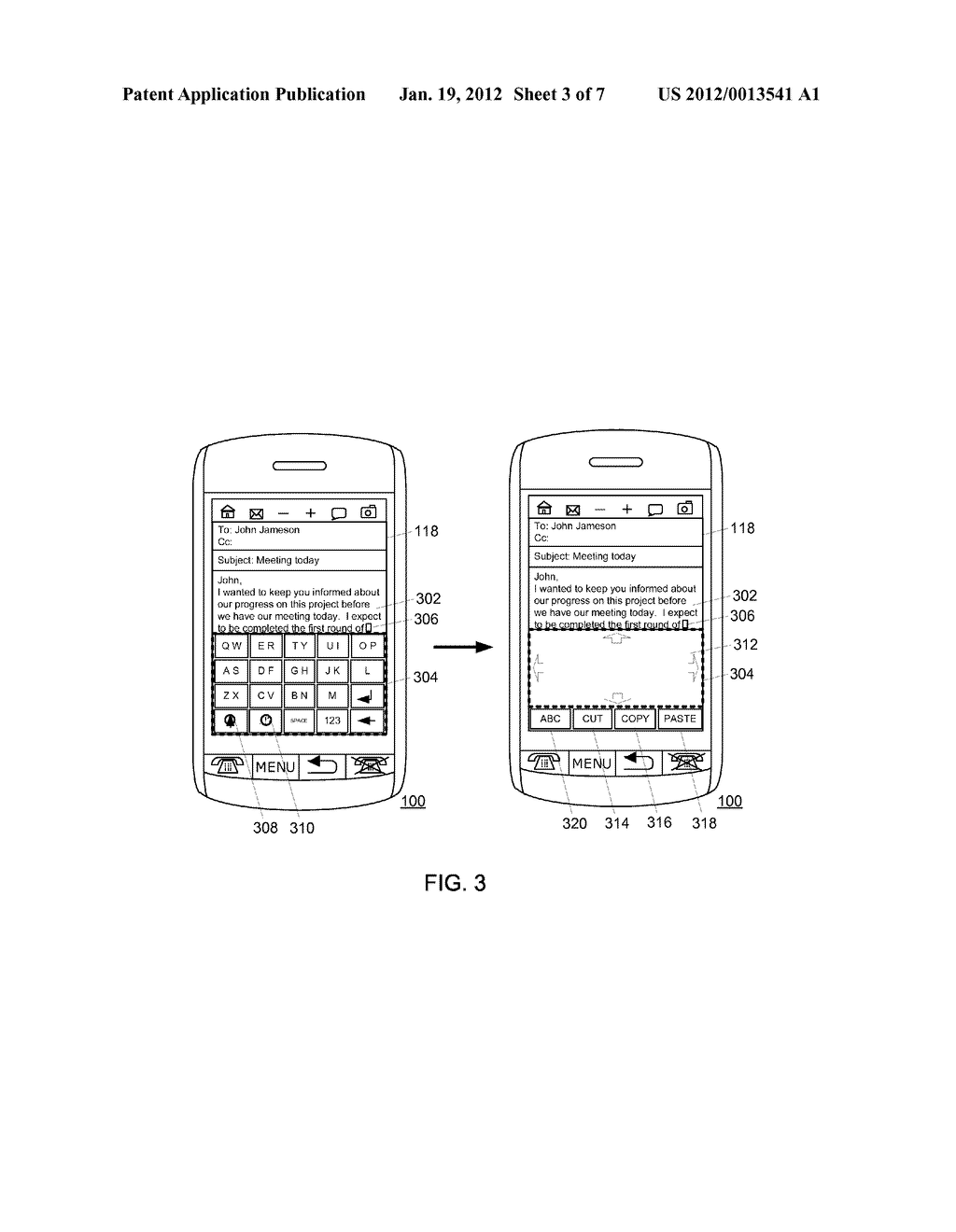 PORTABLE ELECTRONIC DEVICE AND METHOD OF CONTROLLING SAME - diagram, schematic, and image 04