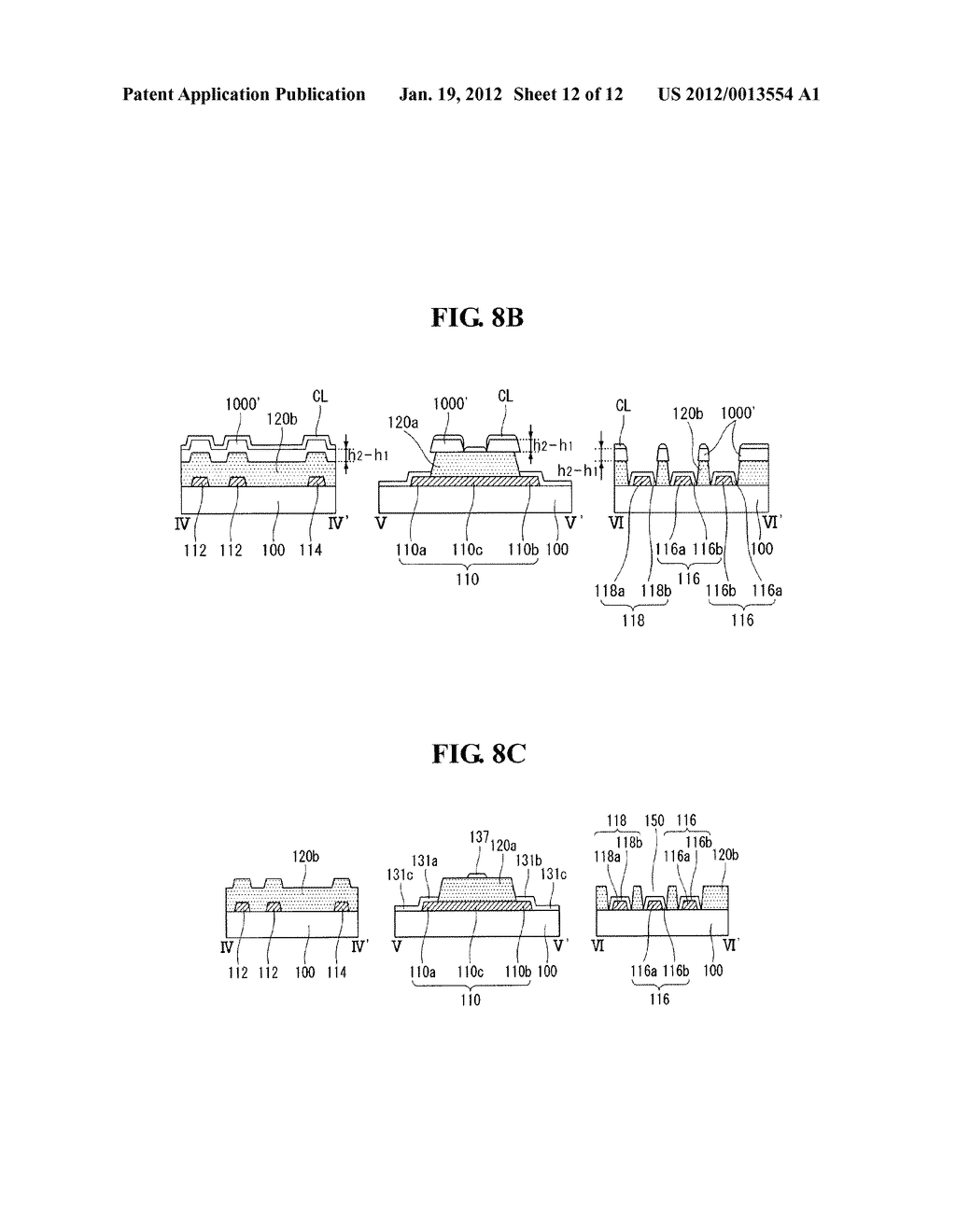 ELECTROSTATIC CAPACITY TYPE TOUCH SCREEN PANEL AND METHOD OF MANUFACTURING     THE SAME - diagram, schematic, and image 13