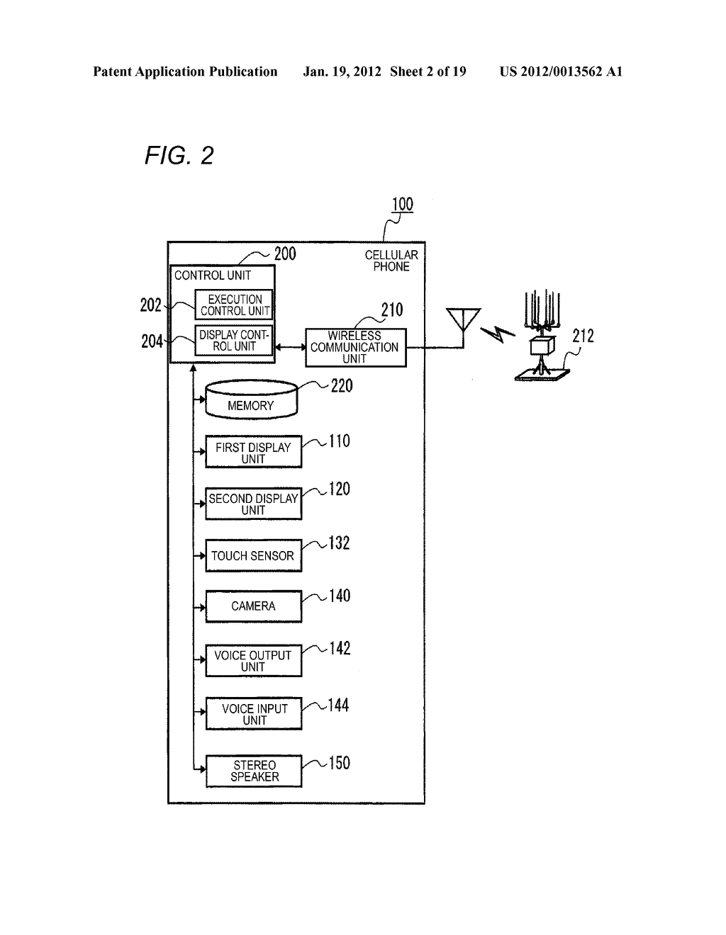 ELECTRONIC DEVICE, INFORMATION PROCESSING METHOD AND INFORMATION DISPLAY     METHOD - diagram, schematic, and image 03