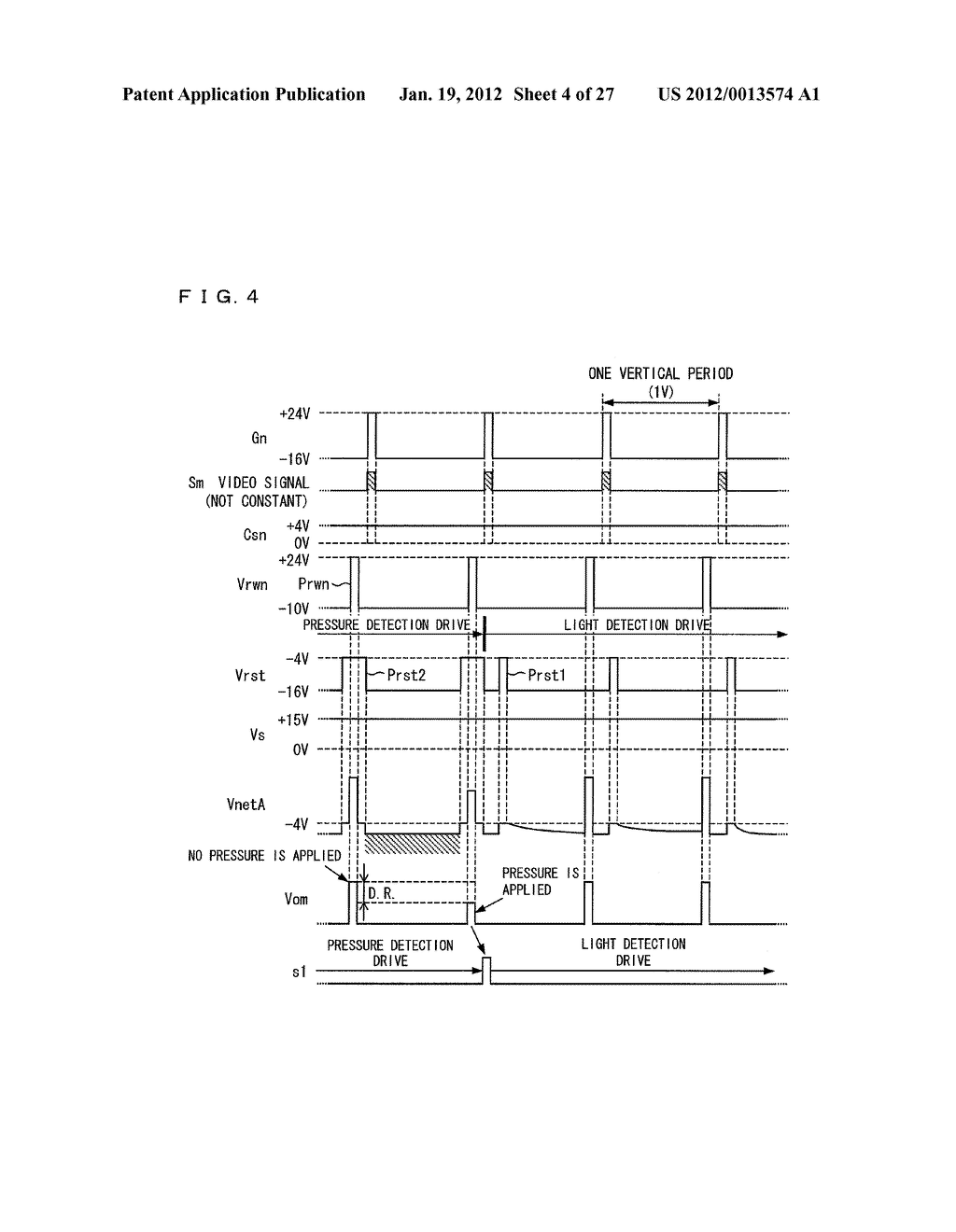 DISPLAY DEVICE AND DRIVING METHOD FOR DISPLAY DEVICE - diagram, schematic, and image 05