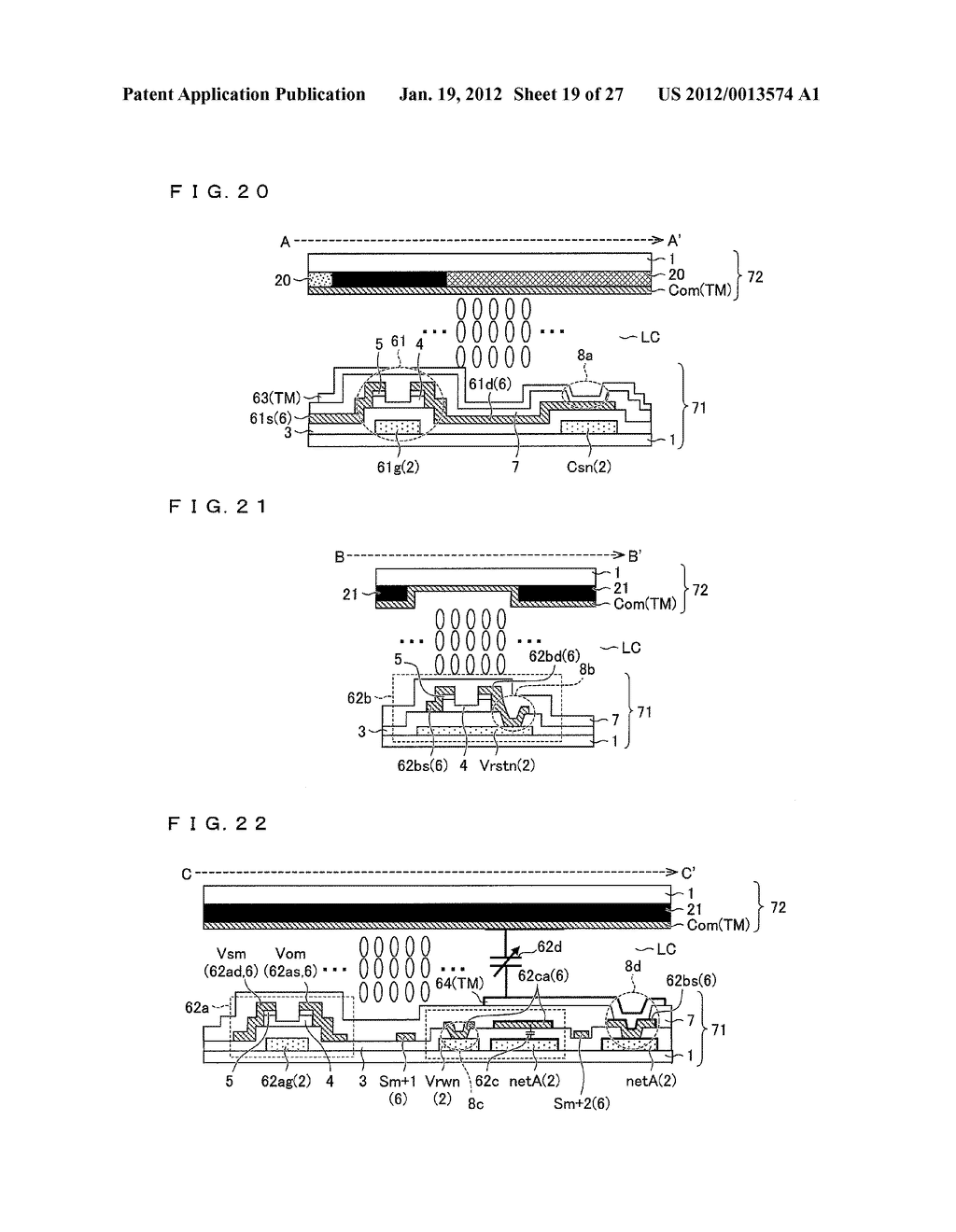 DISPLAY DEVICE AND DRIVING METHOD FOR DISPLAY DEVICE - diagram, schematic, and image 20