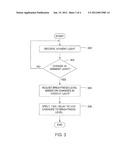 BRIGHTNESS LEVEL ADJUSTMENT OF A LIGHTED DISPLAY DEVICE diagram and image