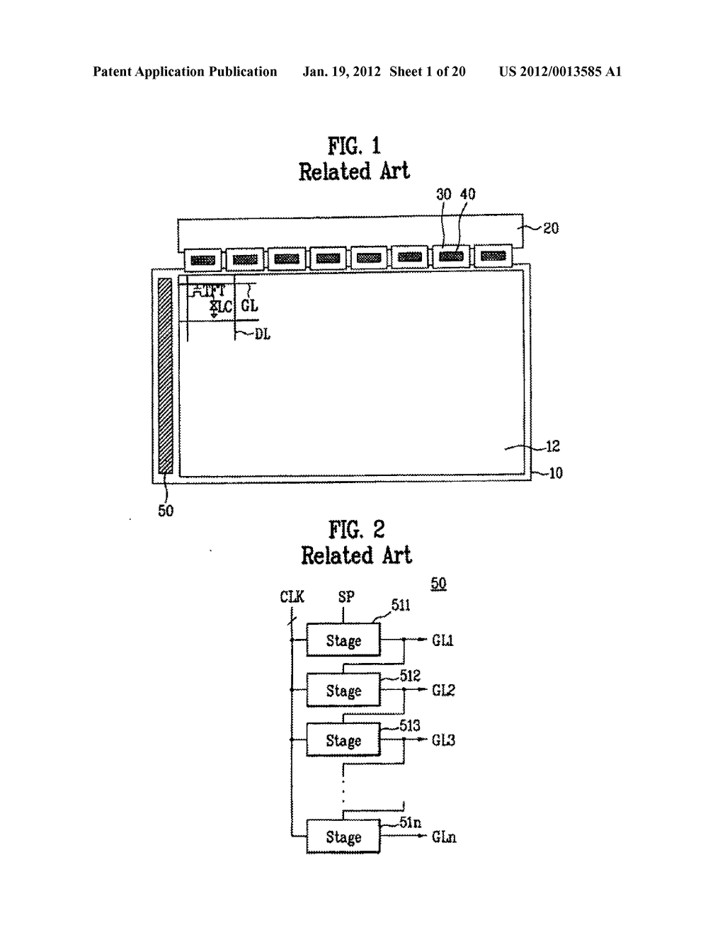 SHIFT REGISTER AND DISPLAY DEVICE USING THE SAME AND DRIVING METHOD     THEREOF - diagram, schematic, and image 02