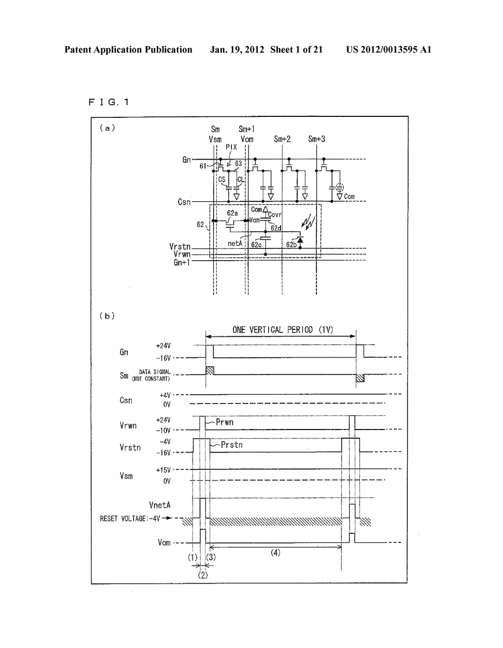 DISPLAY DEVICE AND METHOD OF OPERATION THEREOF - diagram, schematic, and image 02