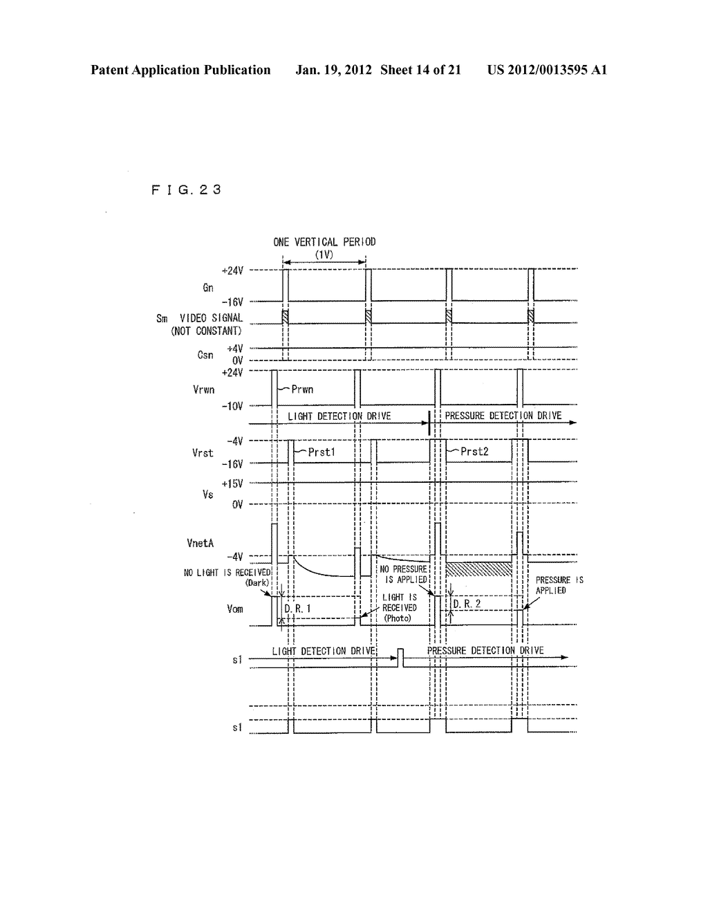 DISPLAY DEVICE AND METHOD OF OPERATION THEREOF - diagram, schematic, and image 15