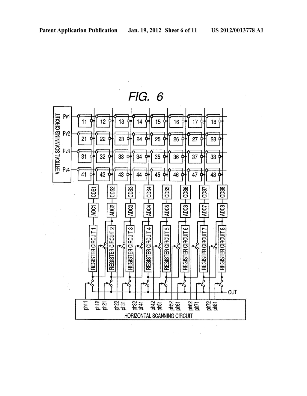 METHOD OF DRIVING SOLID-STATE IMAGING APPARATUS - diagram, schematic, and image 07