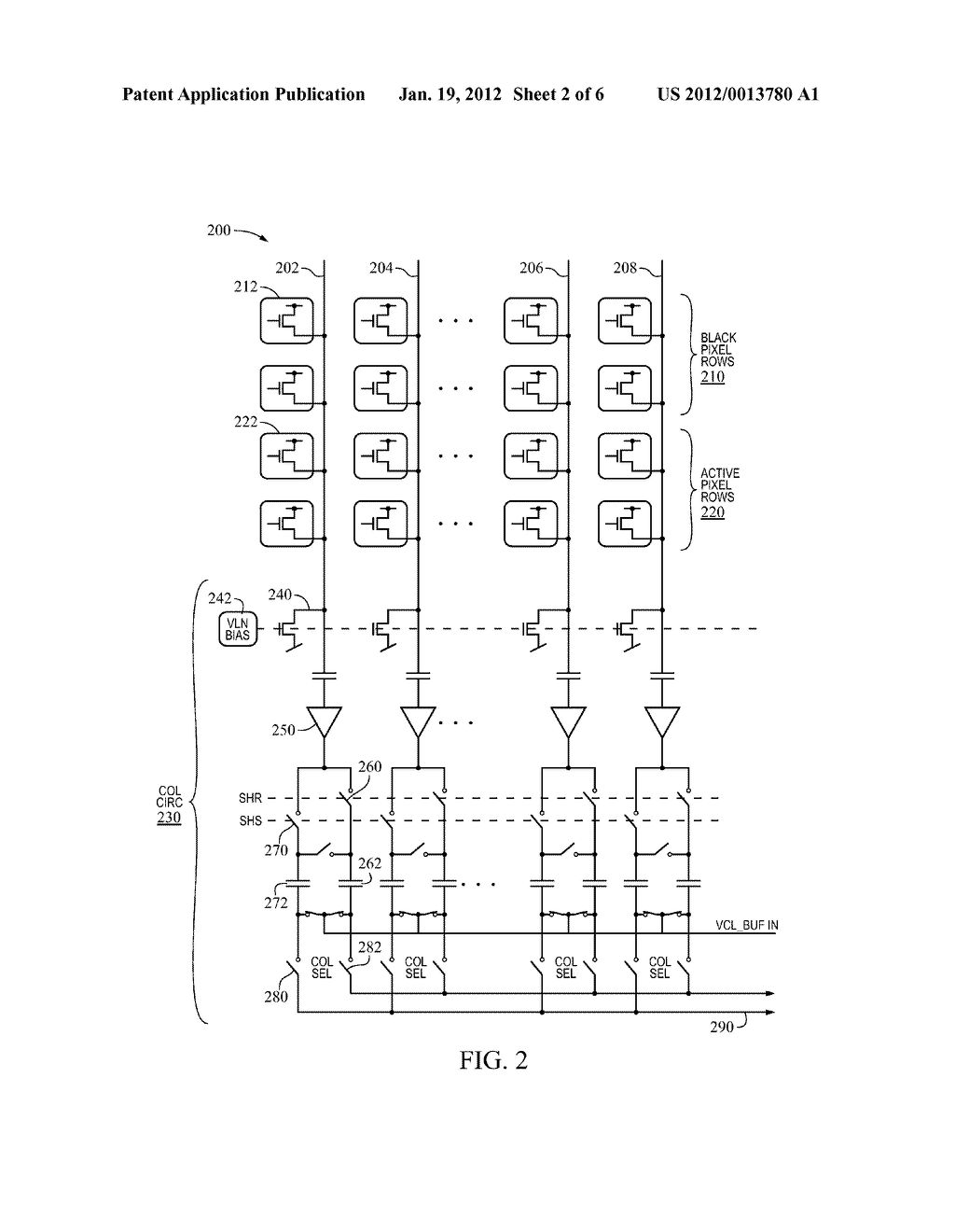 OPTICAL BLACK PIXEL CELL READOUT SYSTEMS AND METHODS - diagram, schematic, and image 03