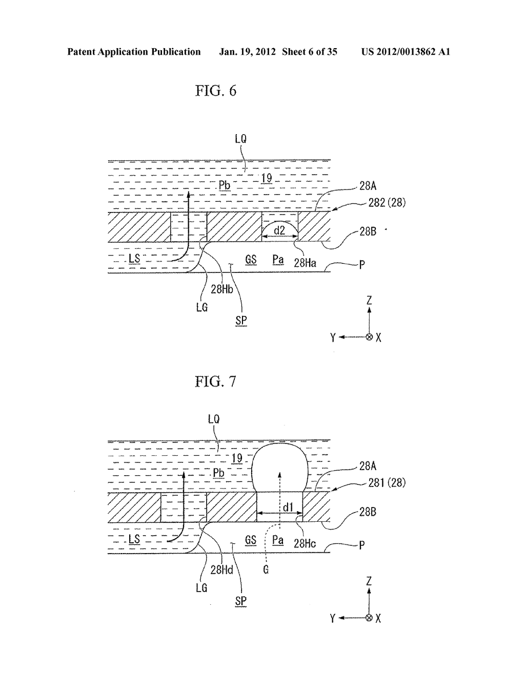 LIQUID IMMERSION MEMBER, IMMERSION EXPOSURE APPARATUS, LIQUID RECOVERING     METHOD, DEVICE FABRICATING METHOD, PROGRAM, AND STORAGE MEDIUM - diagram, schematic, and image 07