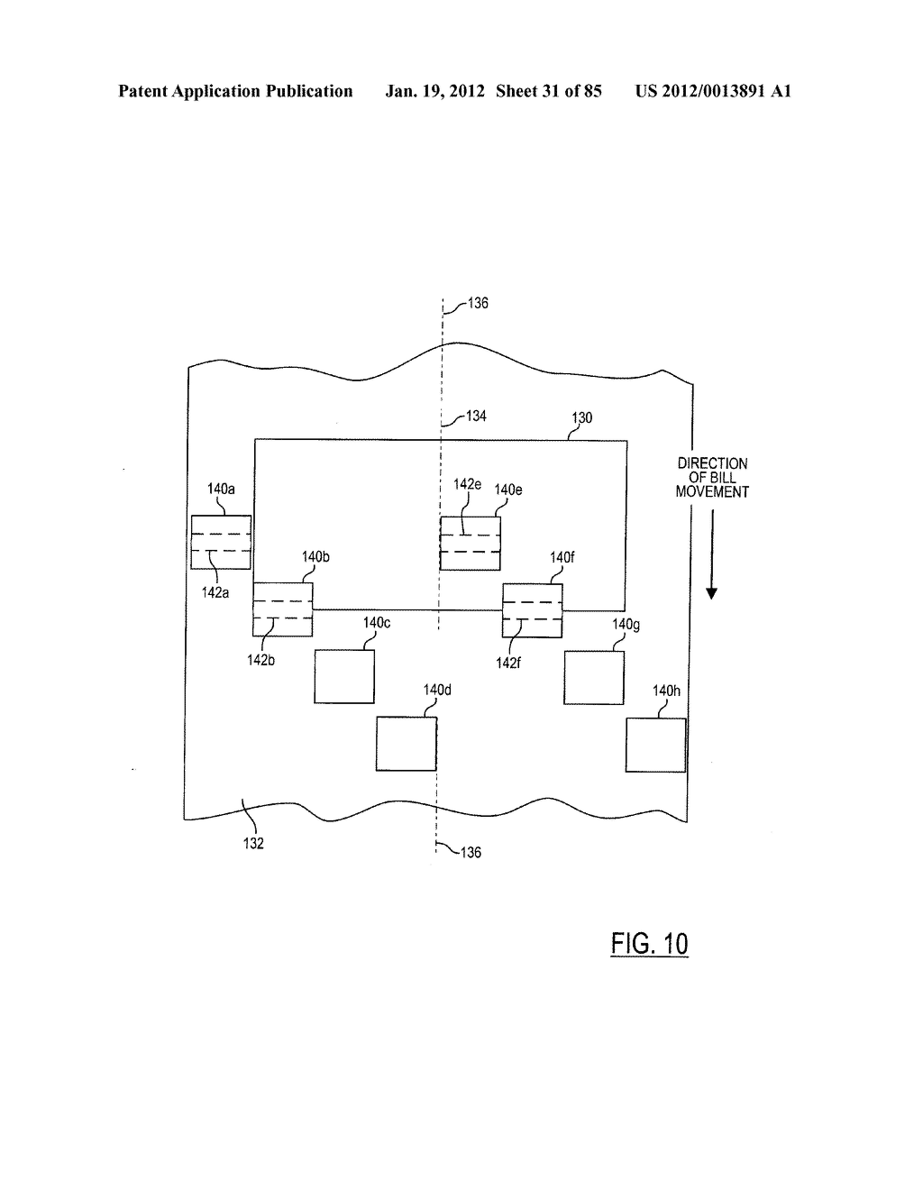 CHECK AND U.S. BANK NOTE PROCESSING DEVICE AND METHOD - diagram, schematic, and image 32