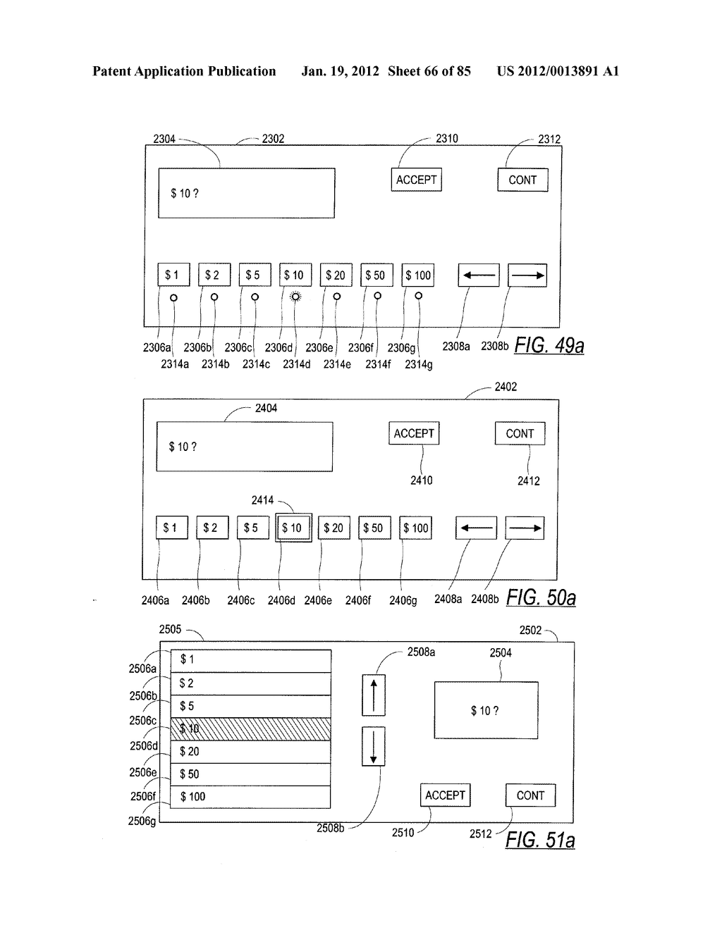 CHECK AND U.S. BANK NOTE PROCESSING DEVICE AND METHOD - diagram, schematic, and image 67