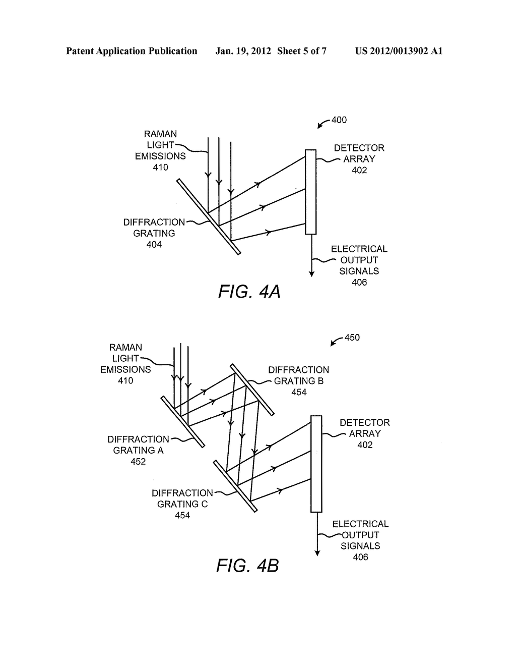 MULTI-WAVELENGTH RAMAN LIGHT DETECTION FOR DETECTING A SPECIES - diagram, schematic, and image 06