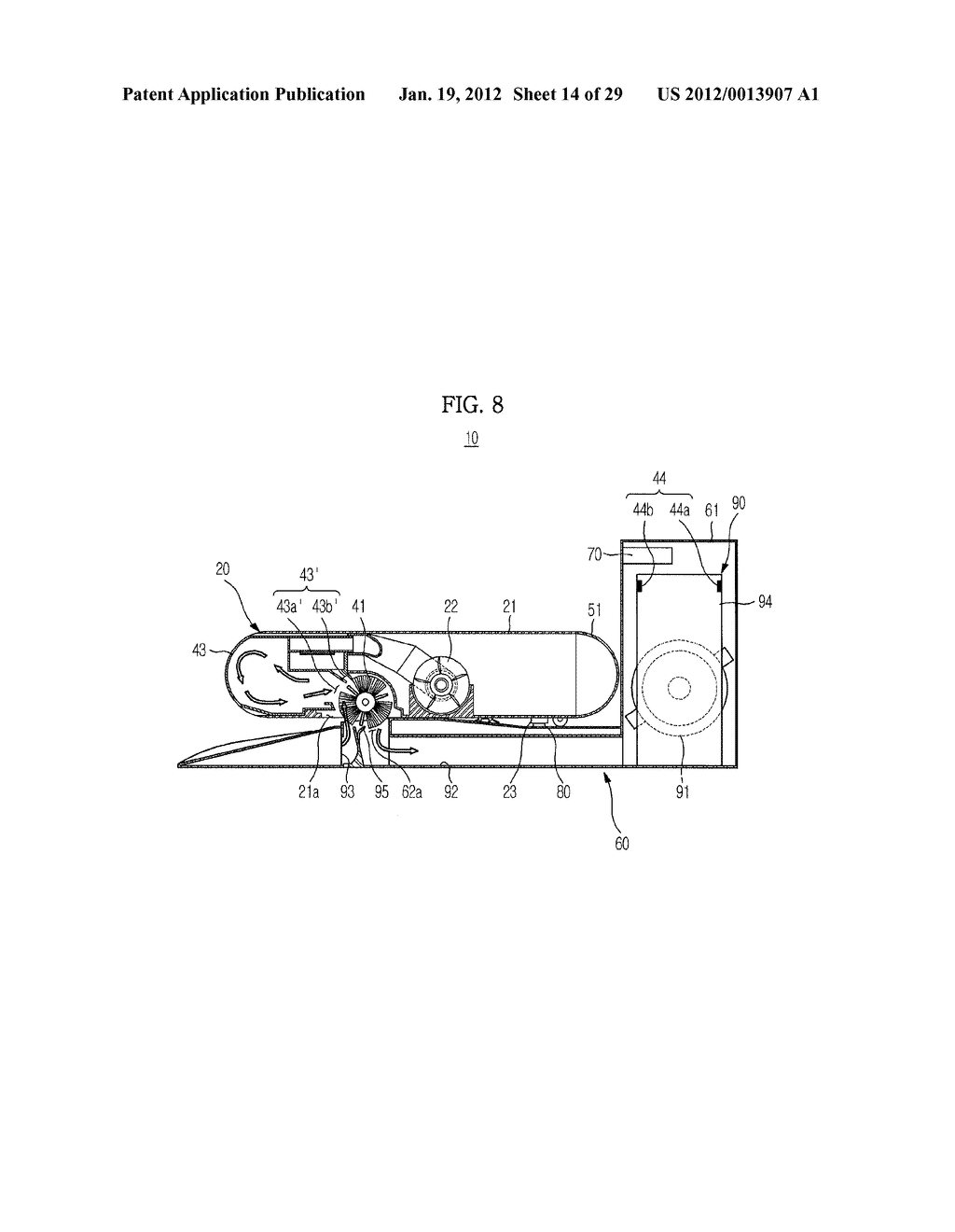 ROBOT CLEANER, MAINTENANCE STATION, AND CLEANING SYSTEM HAVING THE SAME - diagram, schematic, and image 15