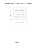 FEATURE ENABLEMENT WITHIN A PRINTER diagram and image