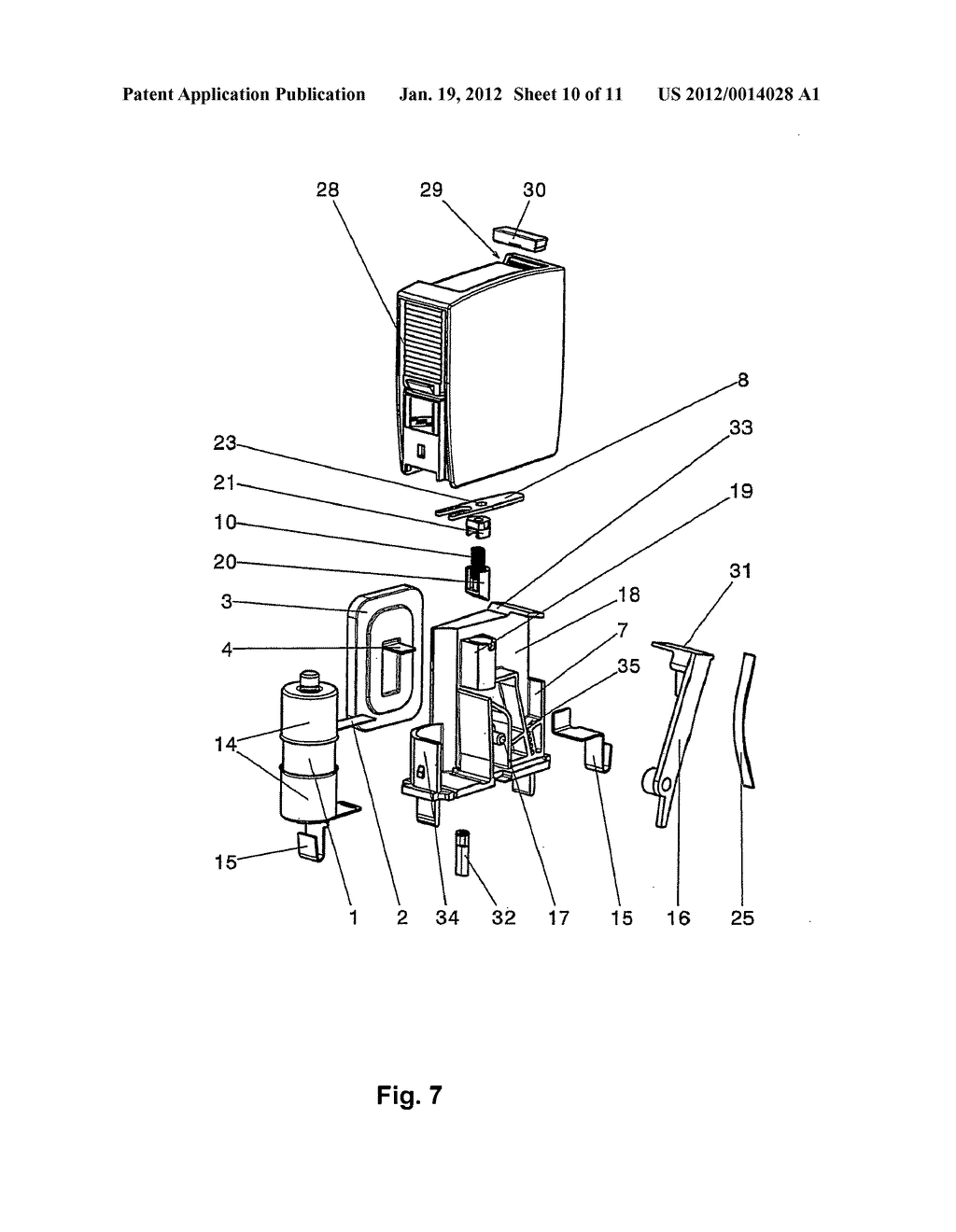 SURGE ARRESTER HAVING AN OPTICAL FAULT INDICATOR - diagram, schematic, and image 11