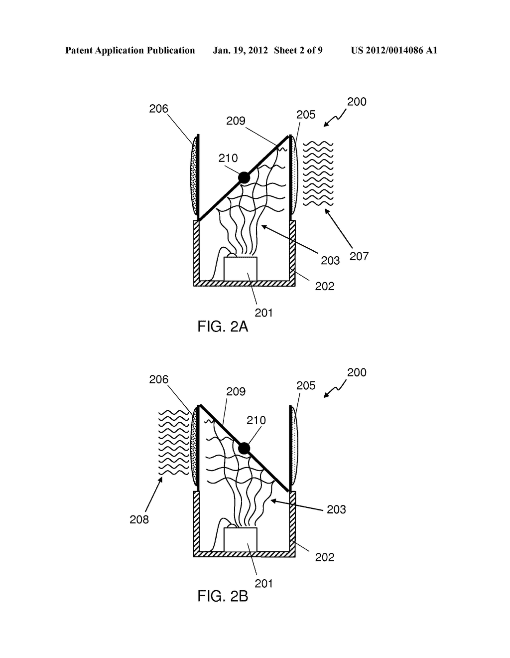 Emitting Light Using Multiple Phosphors - diagram, schematic, and image 03