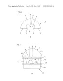 COMPONENT FOR LIGHT-EMITTING DEVICE, LIGHT-EMITTING DEVICE AND PRODUCING     METHOD THEREOF diagram and image