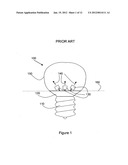 LED LAMP COMPRISING LIGHT GUIDE INCLUDING FIRST AND SECOND DIFFUSING     SURFACES diagram and image