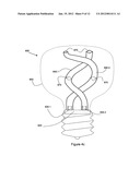 LED LAMP COMPRISING LIGHT GUIDE INCLUDING FIRST AND SECOND DIFFUSING     SURFACES diagram and image