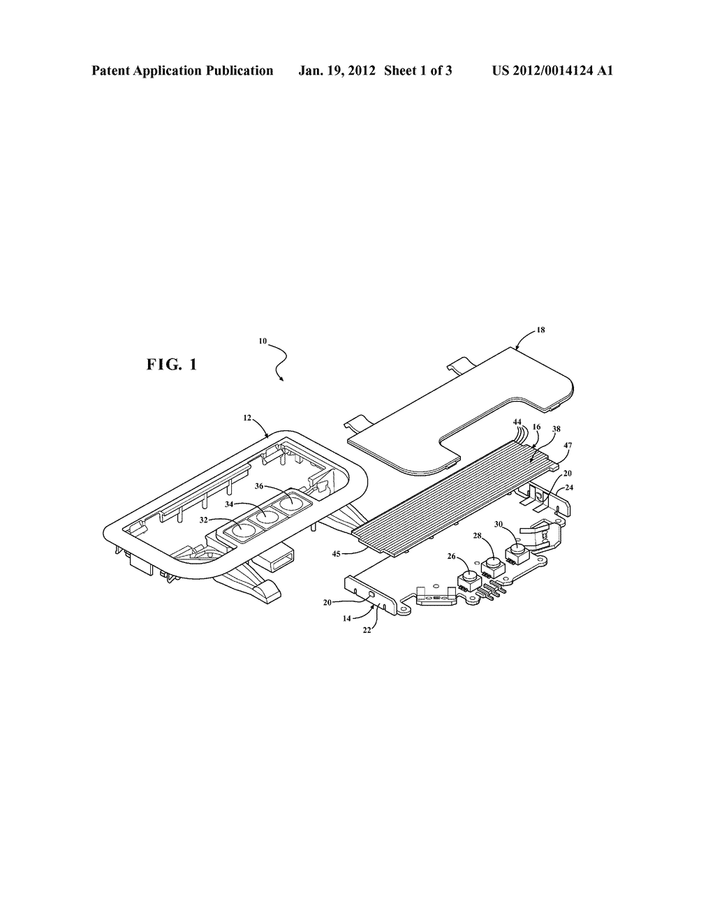 REDUCED PROFILE LAMP HAVING ENHANCED ILLUMINATION AND METHOD OF     CONSTRUCTION THEREOF - diagram, schematic, and image 02