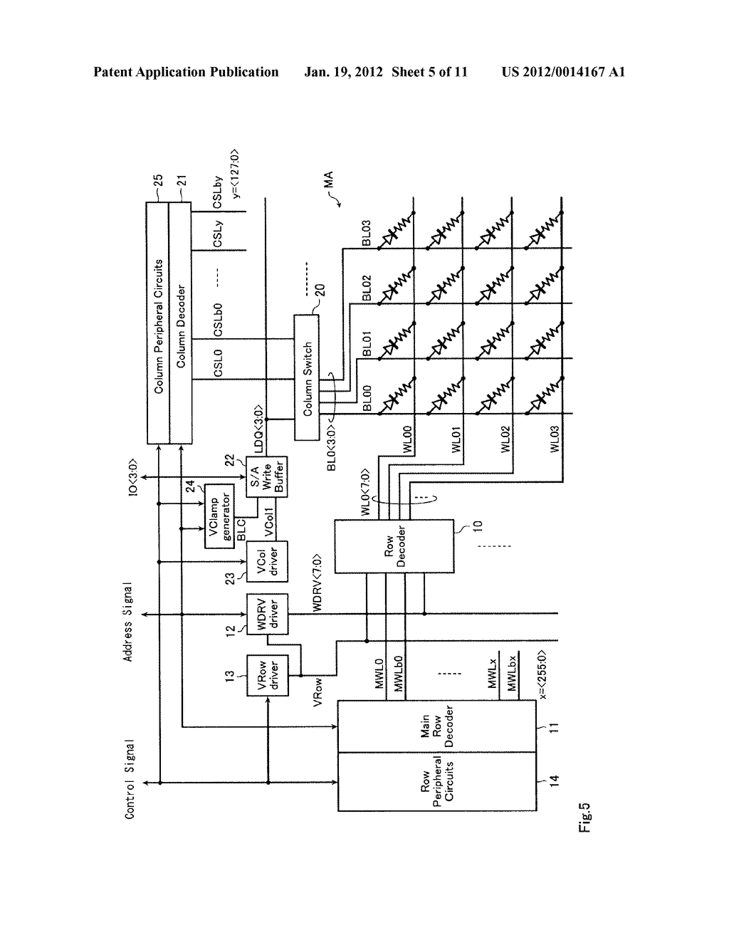 SEMICONDUCTOR MEMORY DEVICE - diagram, schematic, and image 06