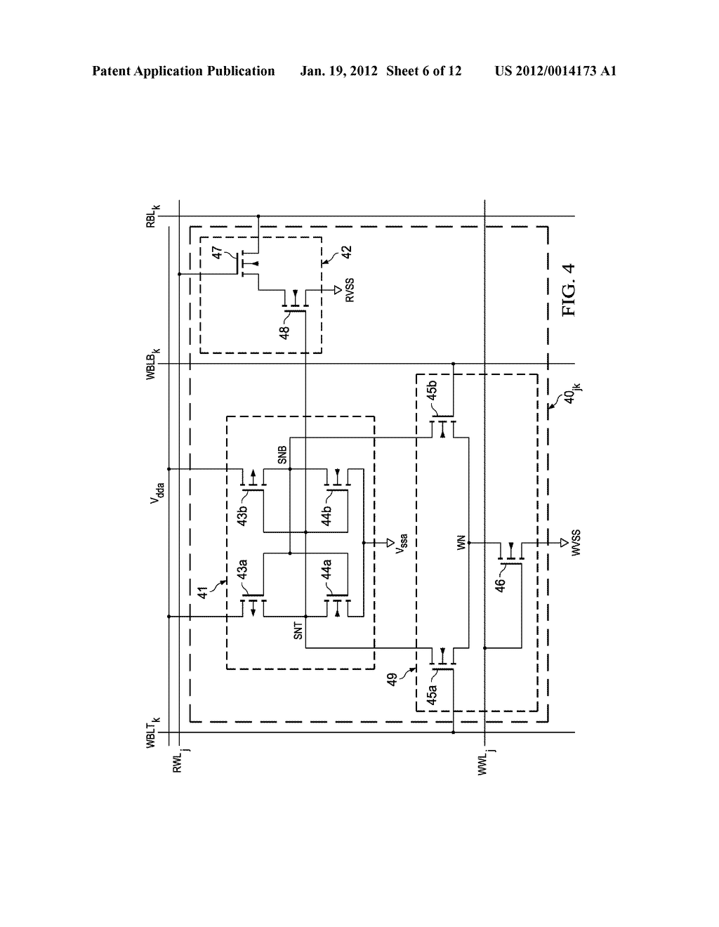 Disturb-Free Static Random Access Memory Cell - diagram, schematic, and image 07