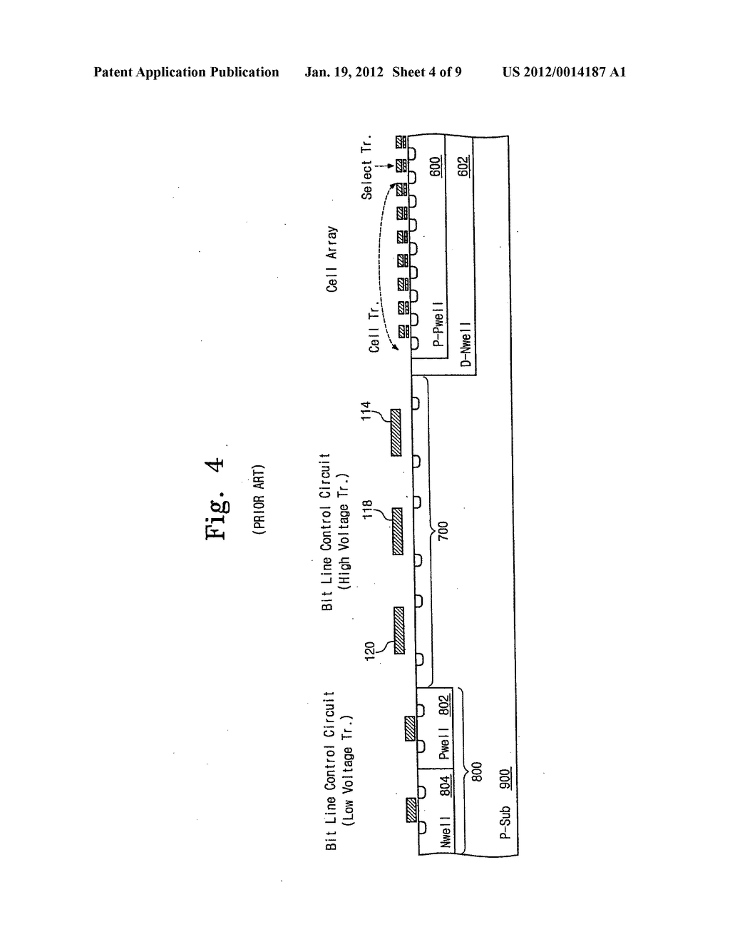 Non-volatile memory device and method of operation therefor - diagram, schematic, and image 05
