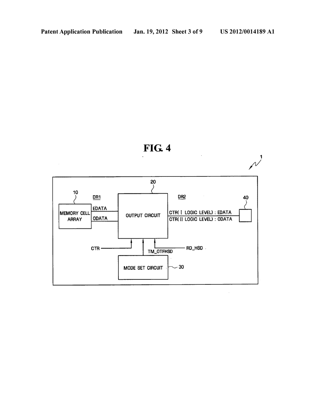Semiconductor memory device and test method thereof - diagram, schematic, and image 04