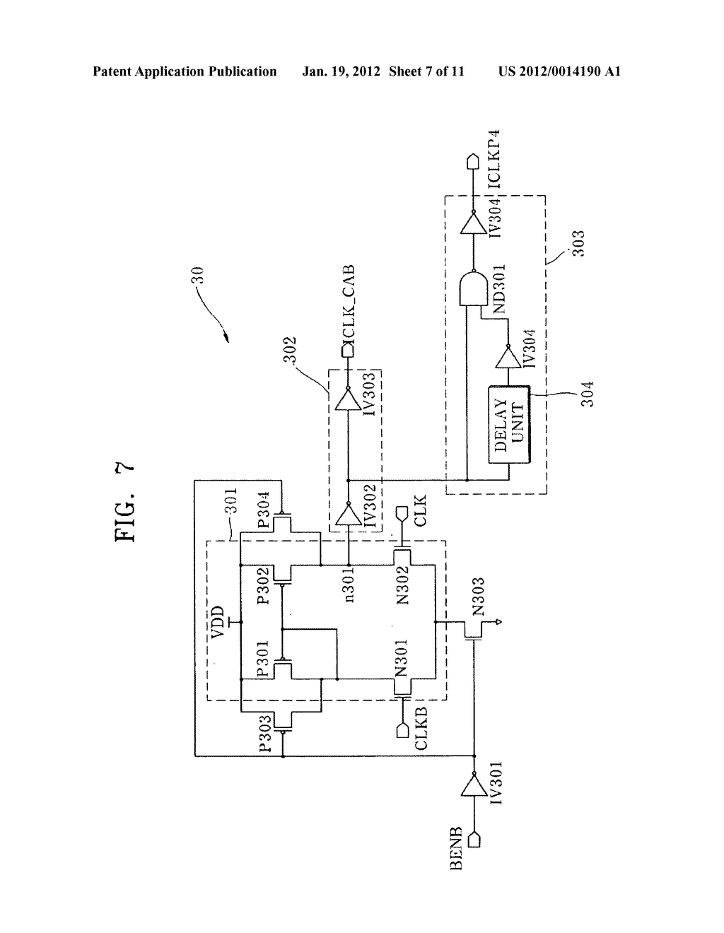 Refresh Signal Generating Circuit - diagram, schematic, and image 08