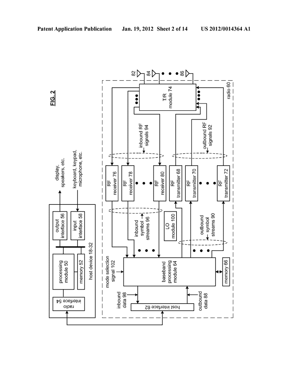 WLAN TRANSMITTER HAVING HIGH DATA THROUGHPUT - diagram, schematic, and image 03