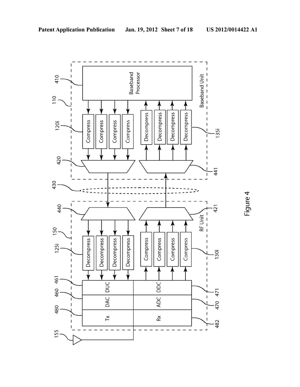 COMPRESSION OF BASEBAND SIGNALS IN BASE TRANSCEIVER SYSTEM RADIO UNITS - diagram, schematic, and image 08