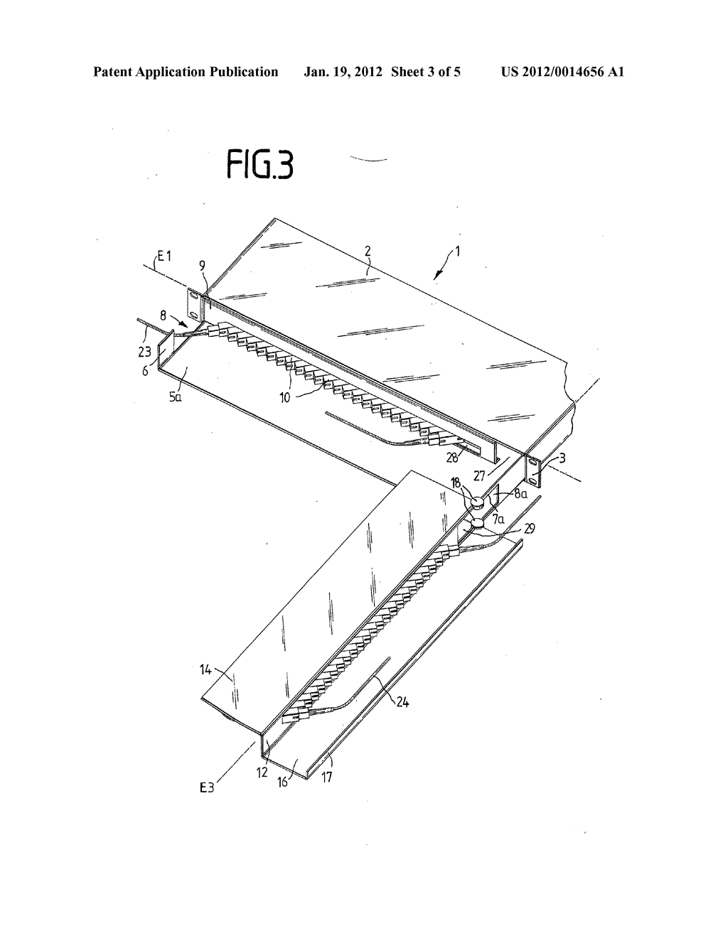 PATCH PANEL FOR AN OPTICAL DISTRIBUTOR - diagram, schematic, and image 04