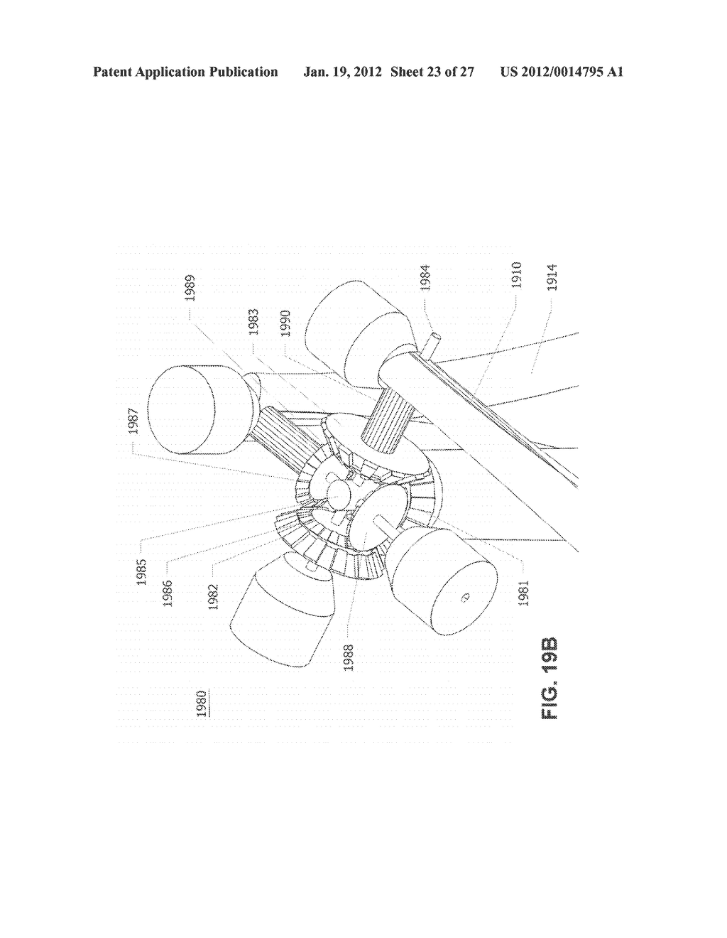 SPINNING HORIZONTAL AXIS WIND TURBINE - diagram, schematic, and image 24