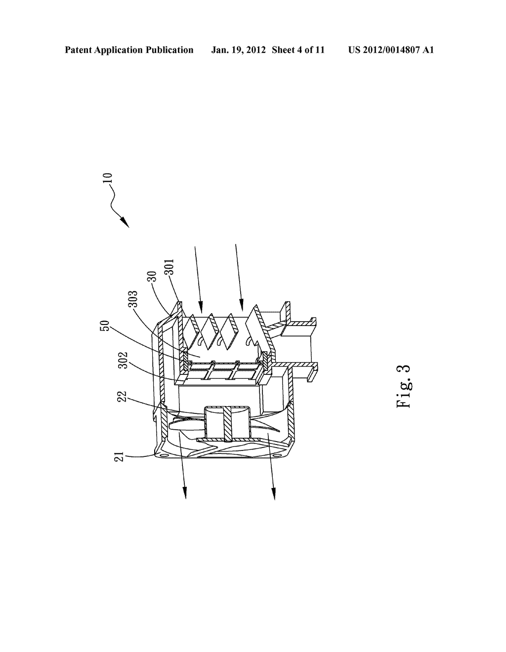 DUSTPROOF AXIAL-FLOW FAN DEVICE - diagram, schematic, and image 05