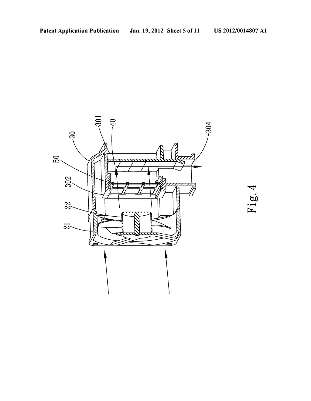 DUSTPROOF AXIAL-FLOW FAN DEVICE - diagram, schematic, and image 06