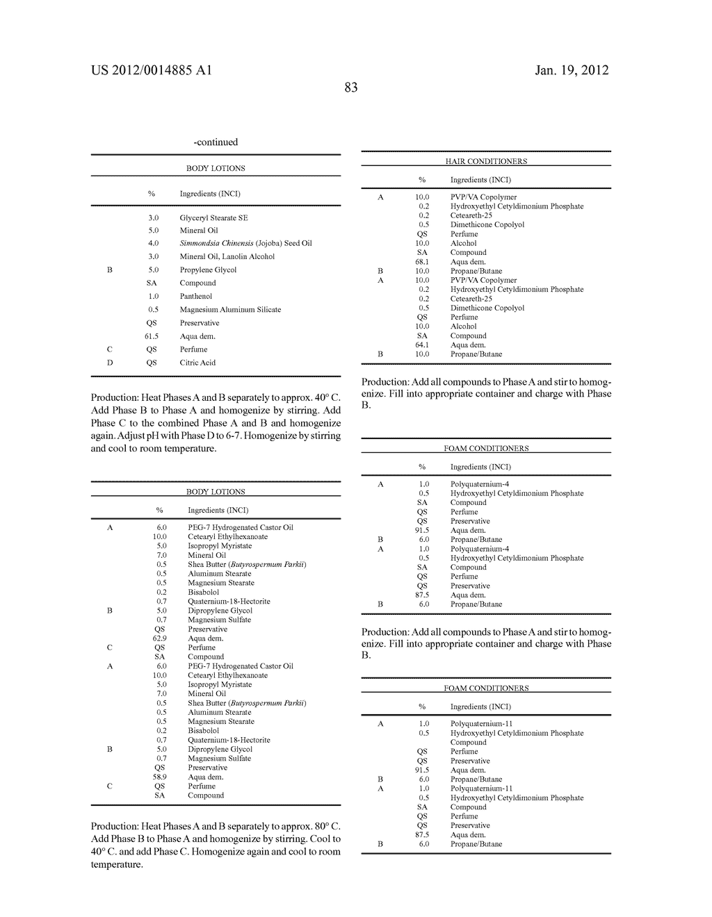 Personal Care Compositions and Methods for Their Use - diagram, schematic, and image 111