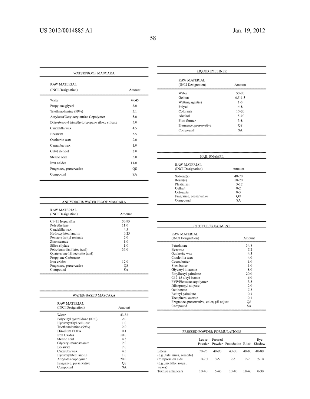 Personal Care Compositions and Methods for Their Use - diagram, schematic, and image 86