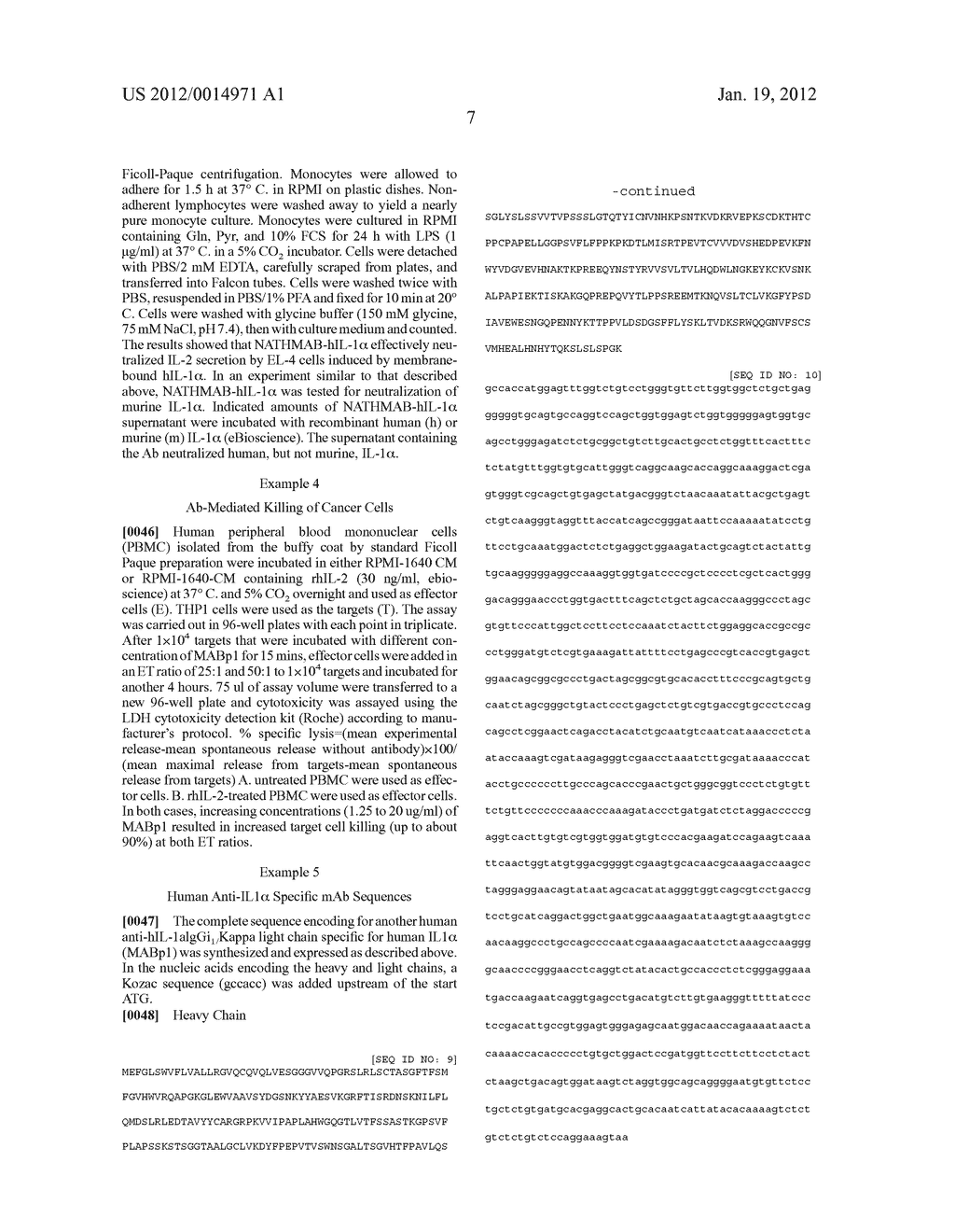 Interleukin-1 Alpha Antibodies and Methods of Use - diagram, schematic, and image 08