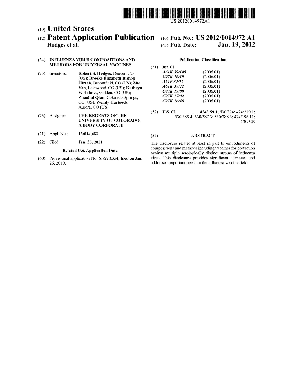 INFLUENZA VIRUS COMPOSITIONS AND METHODS FOR UNIVERSAL VACCINES - diagram, schematic, and image 01