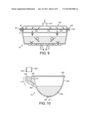 CAPSULE WITH FILTER FOR PREPARING A LIQUID NUTRITIONAL OR FOOD COMPOSITION     AND RELATED BEVERAGE PRODUCTION SYSTEM diagram and image